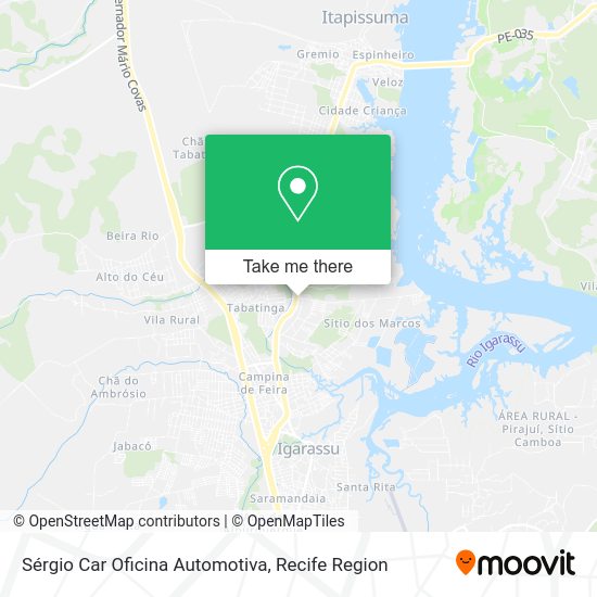 Sérgio Car Oficina Automotiva map