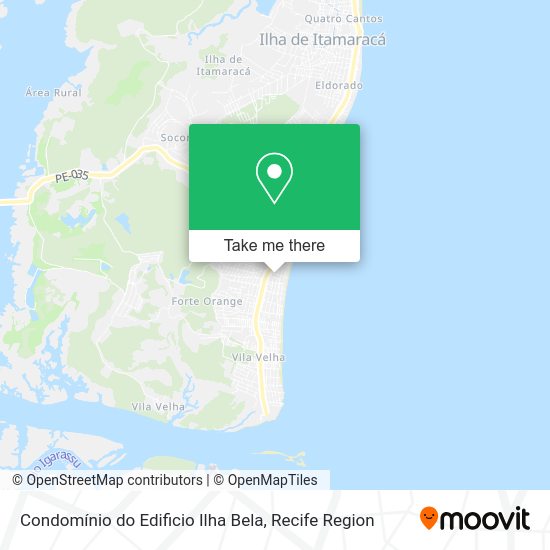 Condomínio do Edificio Ilha Bela map