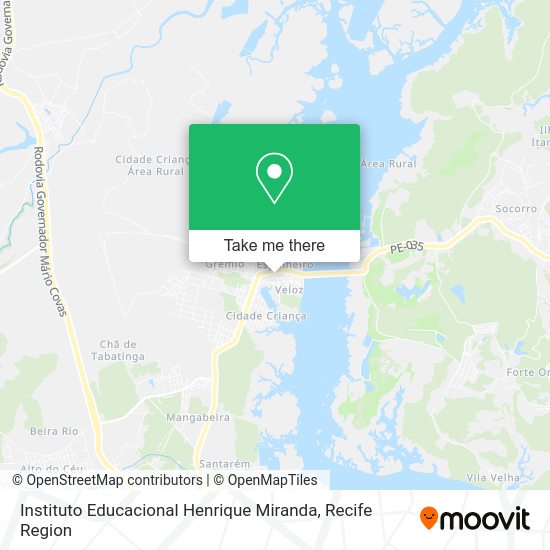 Instituto Educacional Henrique Miranda map