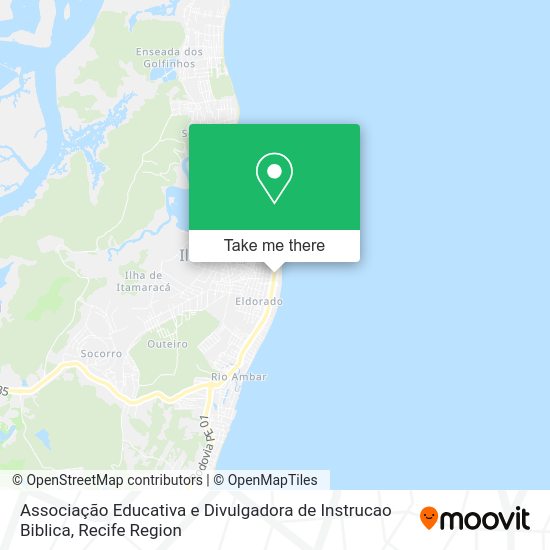 Associação Educativa e Divulgadora de Instrucao Biblica map
