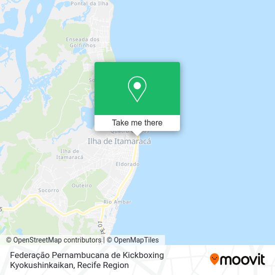 Federação Pernambucana de Kickboxing Kyokushinkaikan map