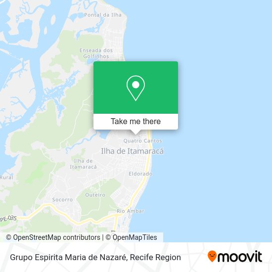 Grupo Espirita Maria de Nazaré map