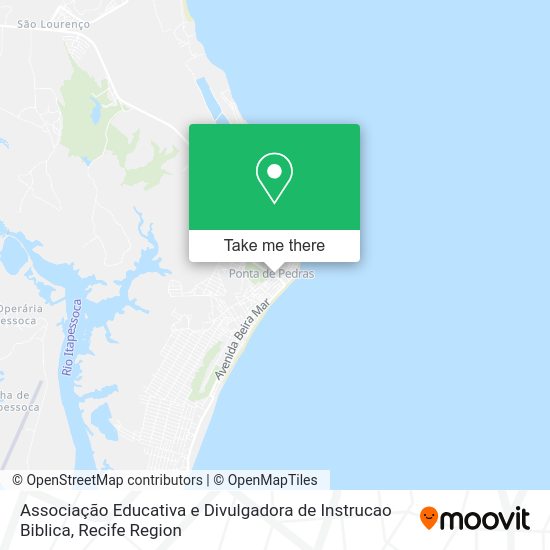 Associação Educativa e Divulgadora de Instrucao Biblica map