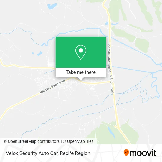 Velox Security Auto Car map