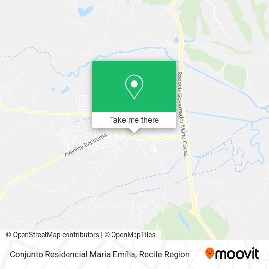 Conjunto Residencial Maria Emília map