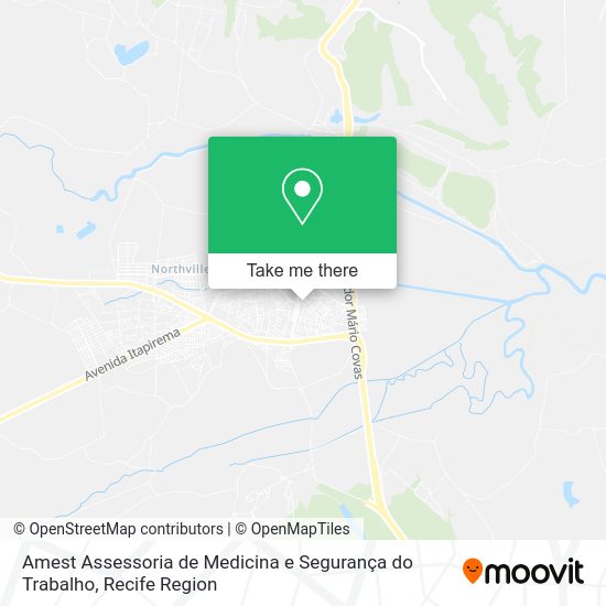 Amest Assessoria de Medicina e Segurança do Trabalho map