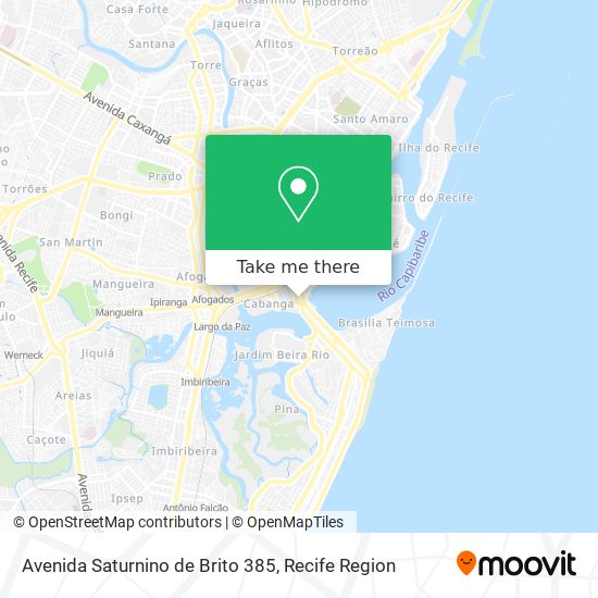 Avenida Saturnino de Brito 385 map