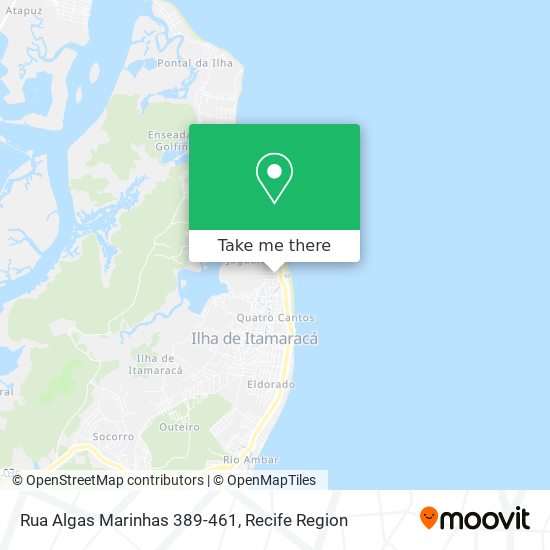 Rua Algas Marinhas 389-461 map