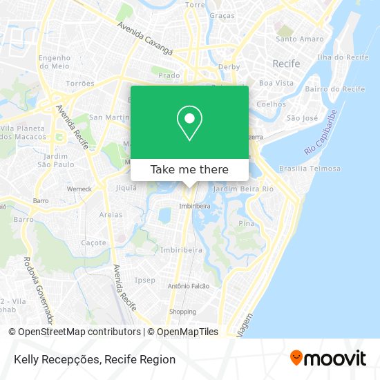 Kelly Recepções map
