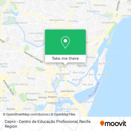 Cepro - Centro de Educação Profissional map