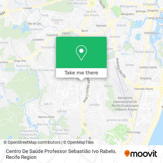 Centro De Saúde Professor Sebastião Ivo Rabelo map