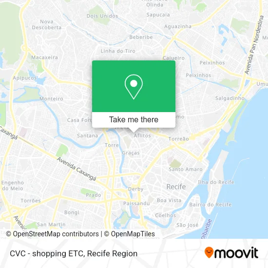 CVC - shopping ETC map