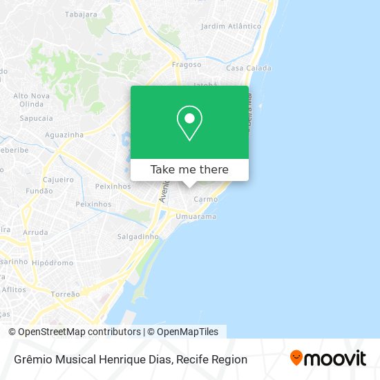 Grêmio Musical Henrique Dias map