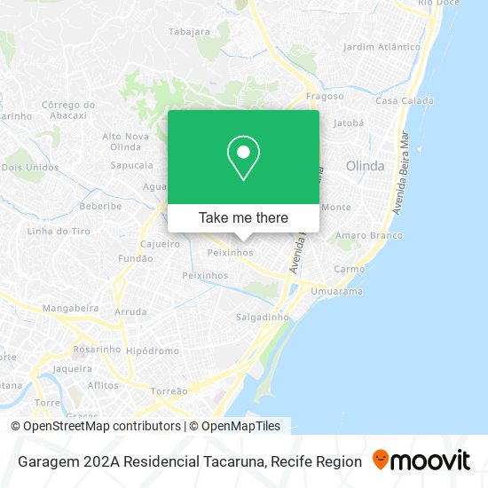 Garagem 202A Residencial Tacaruna map