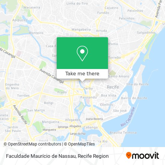 Faculdade Maurício de Nassau map