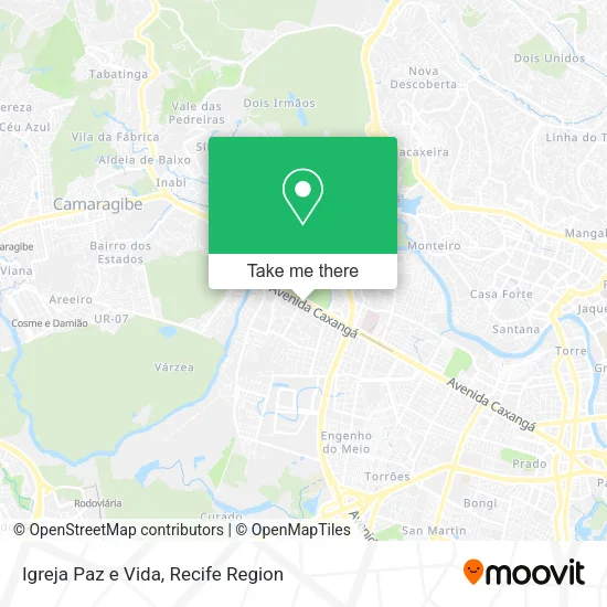 Igreja Paz e Vida map