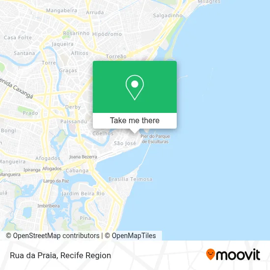 Rua da Praia map