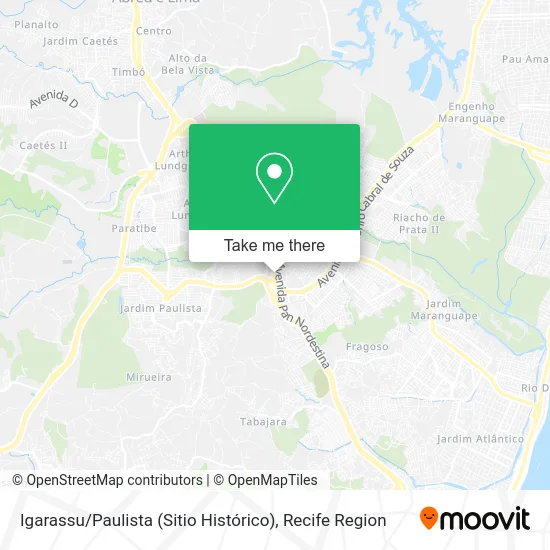 Igarassu / Paulista (Sitio Histórico) map