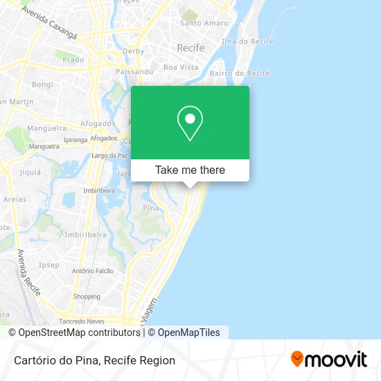 Cartório do Pina map