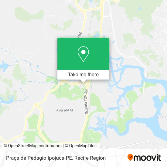 Praça de Pedágio Ipojuca-PE map