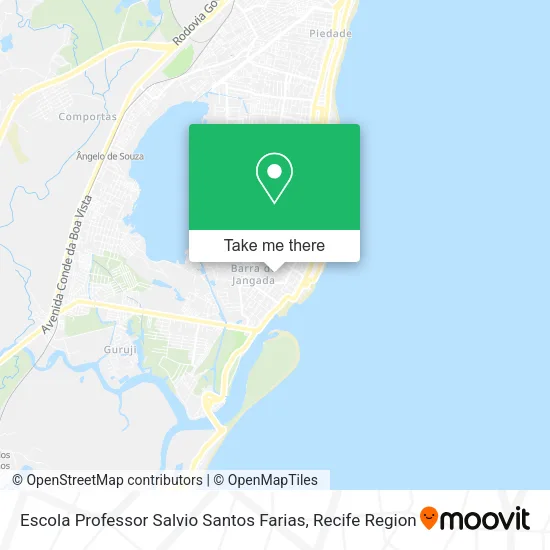 Escola Professor Salvio Santos Farias map