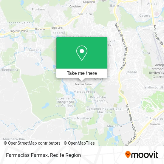 Farmacias Farmax map