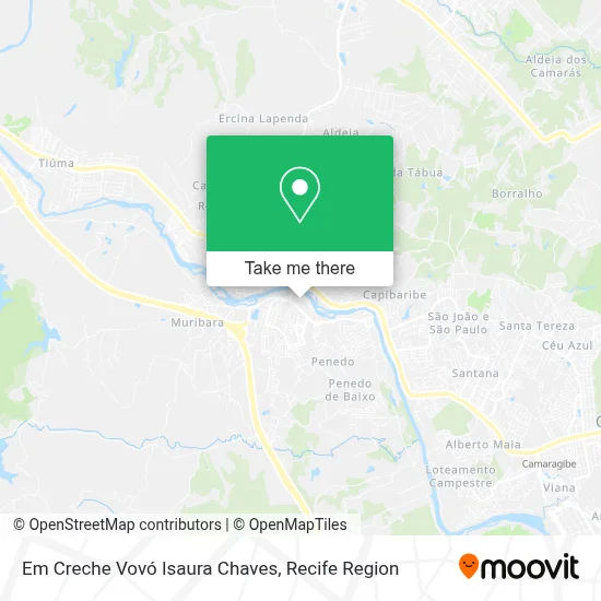 Em Creche Vovó Isaura Chaves map