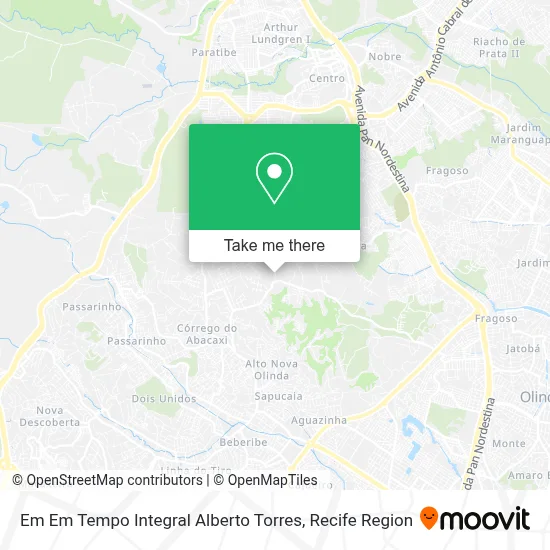 Em Em Tempo Integral Alberto Torres map