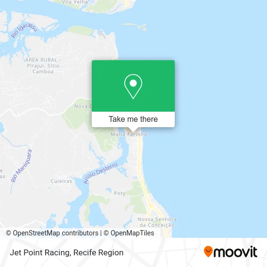 Jet Point Racing map