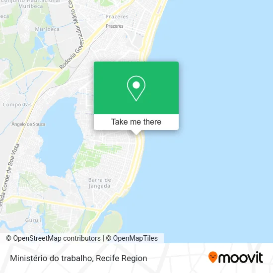 Ministério do trabalho map