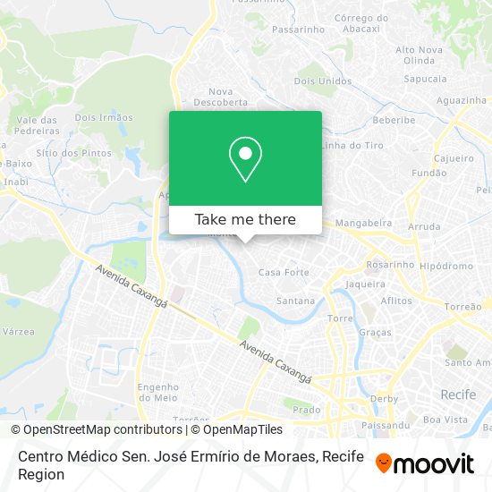 Centro Médico Sen. José Ermírio de Moraes map