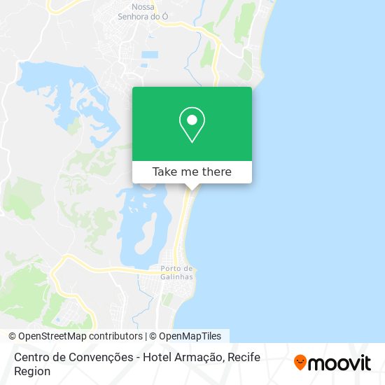 Centro de Convenções - Hotel Armação map