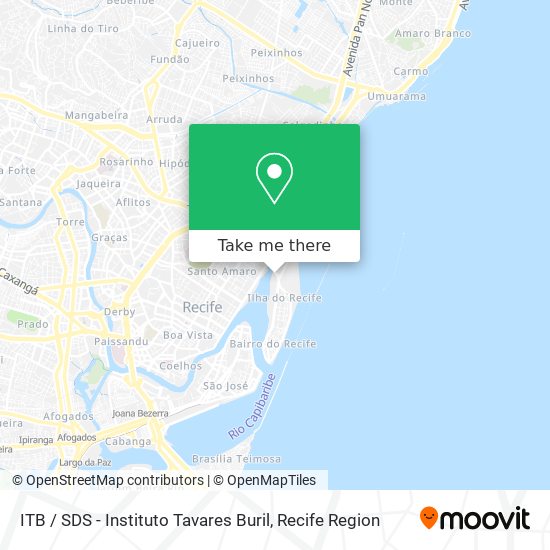 ITB / SDS - Instituto Tavares Buril map
