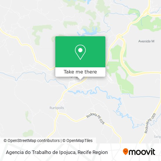 Agencia do Trabalho de Ipojuca map
