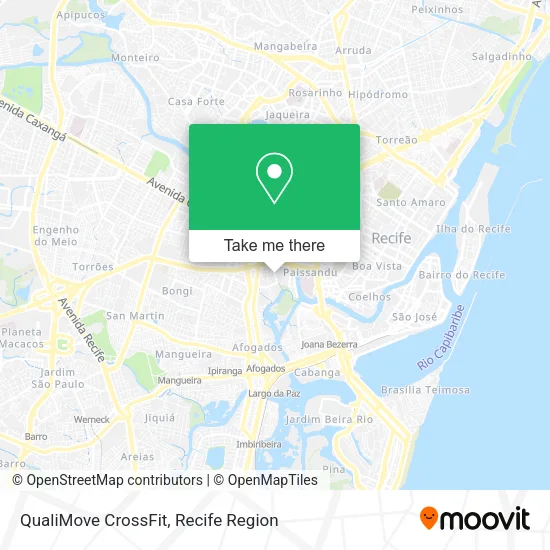 QualiMove CrossFit map