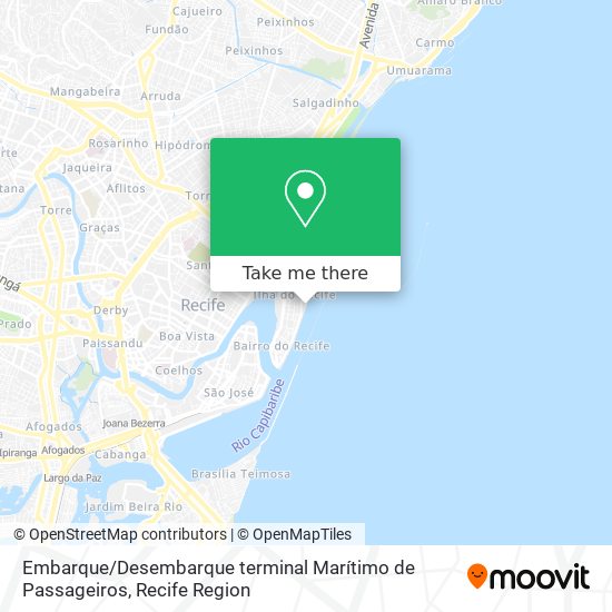 Embarque / Desembarque terminal Marítimo de Passageiros map
