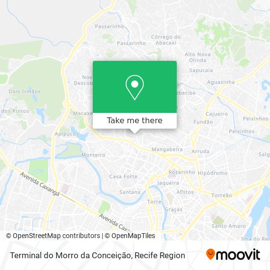 Terminal do Morro da Conceição map