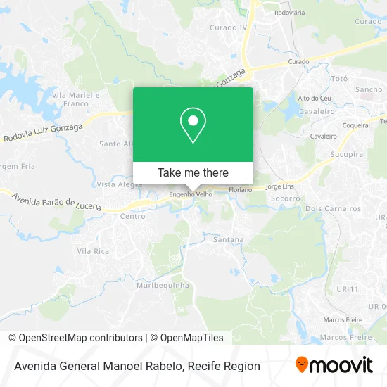 Avenida General Manoel Rabelo map