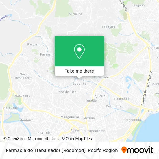Farmácia do Trabalhador (Redemed) map