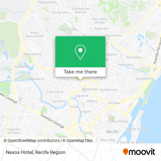 Nexos Hotel map