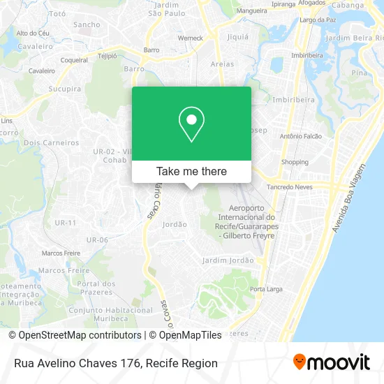 Rua Avelino Chaves 176 map