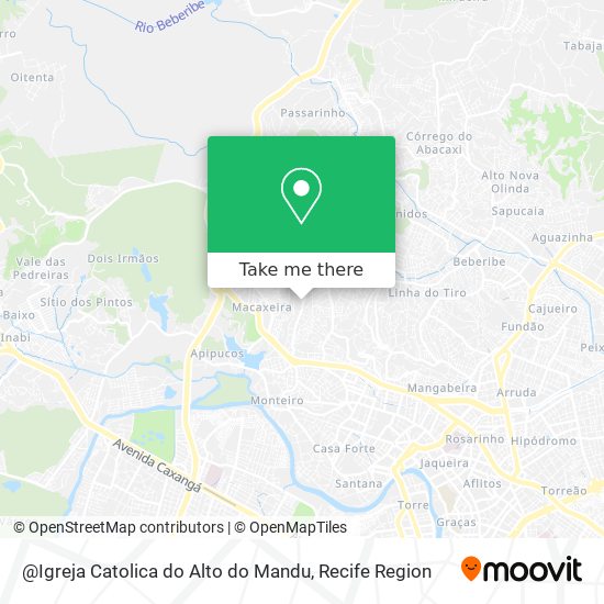 @Igreja Catolica do Alto do Mandu map