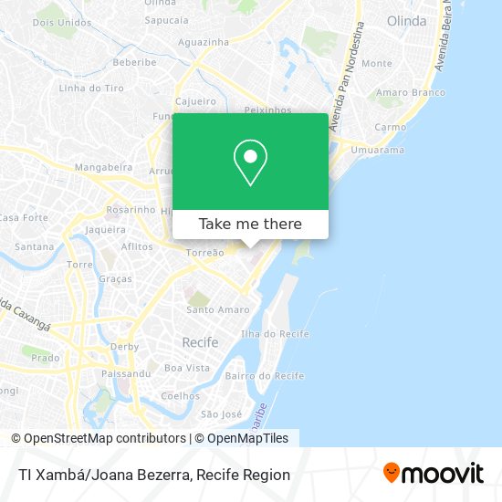 TI Xambá/Joana Bezerra map