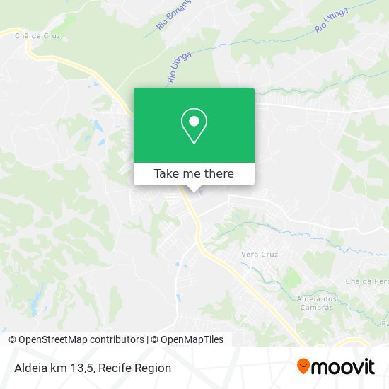 Mapa Aldeia km 13,5