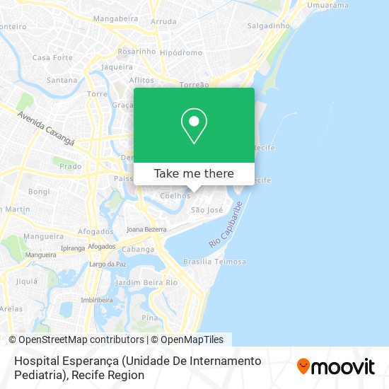 Mapa Hospital Esperança (Unidade De Internamento Pediatria)