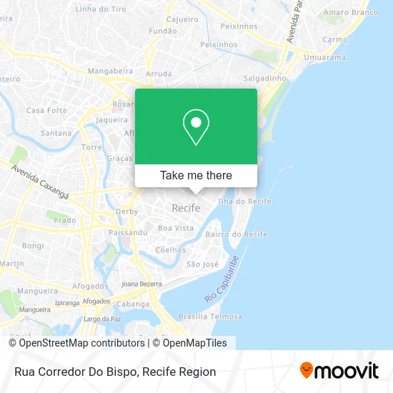 Rua Corredor Do Bispo map