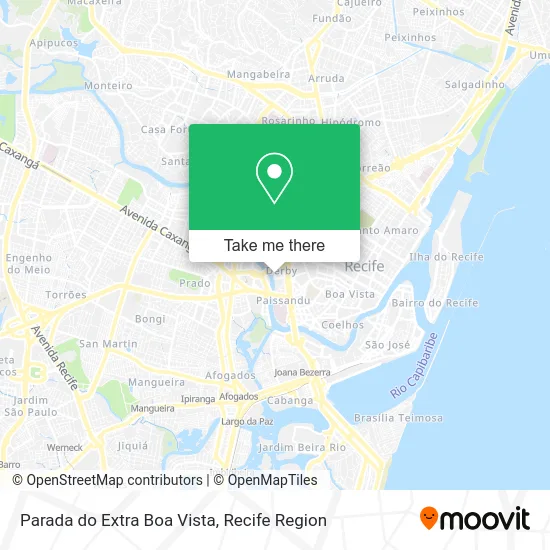 Parada do Extra Boa Vista map