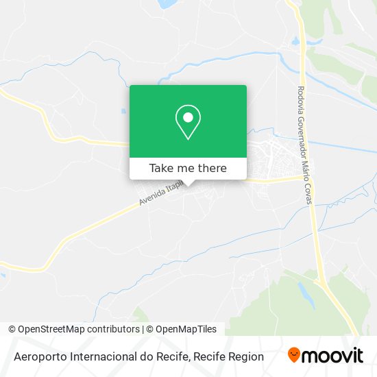 Aeroporto Internacional do Recife map