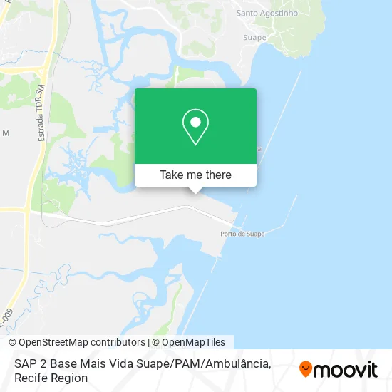 SAP 2 Base Mais Vida Suape / PAM / Ambulância map