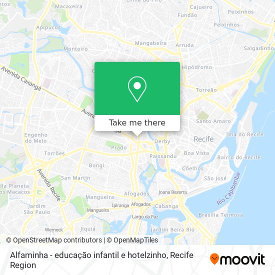 Alfaminha - educação infantil e hotelzinho map